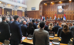 6. februar 2024. Prva sednica Narodne skupštine Republike Srbije u Četrnaestom sazivu